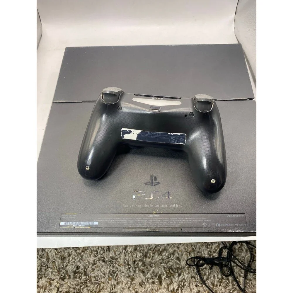 PlayStation 4 Black Console Sony PS4 500Gb Low Firmware V9.6 CUH-1215 W Control